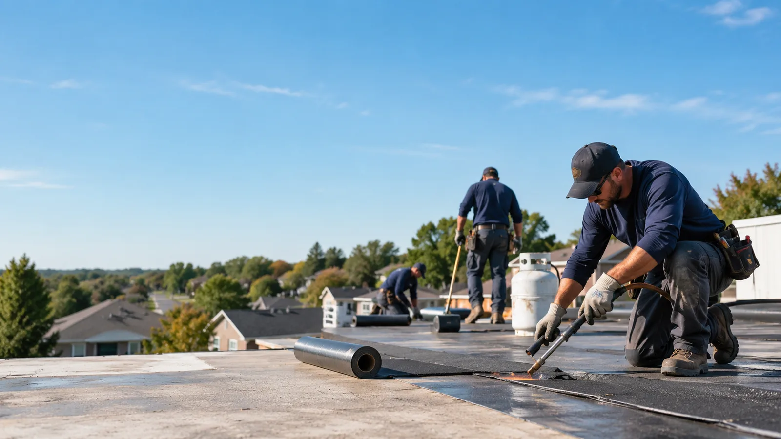 Flat Roof Leak Repair providers in Cory, IN